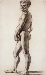 Male Nude, c.1863